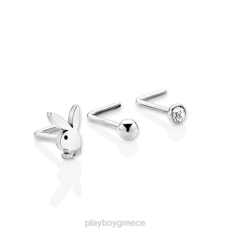 κουνέλια μύτης, 3 πακέτο γυναίκες Playboy χρυσός FVX681630 αξεσουάρ