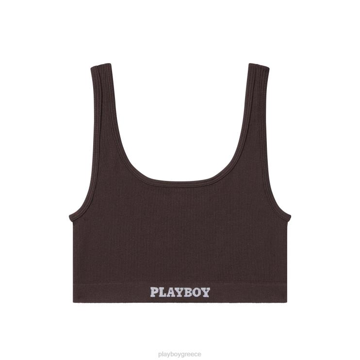 αθλητικό σουτιέν γυναίκες Playboy καφέ FVX681547 είδη ένδυσης