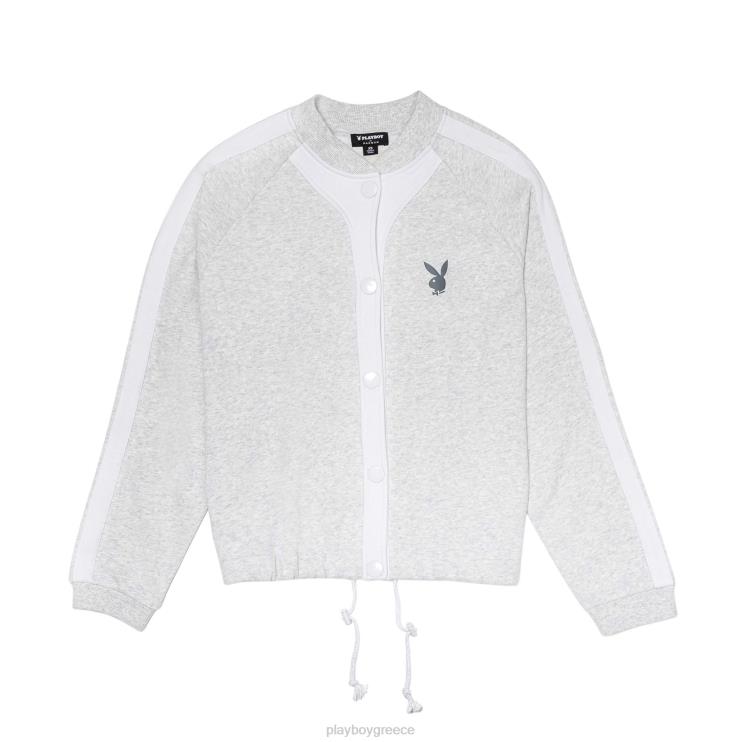 bunny bomber jacket γυναίκες Playboy ερείκη γκρι FVX681112 είδη ένδυσης