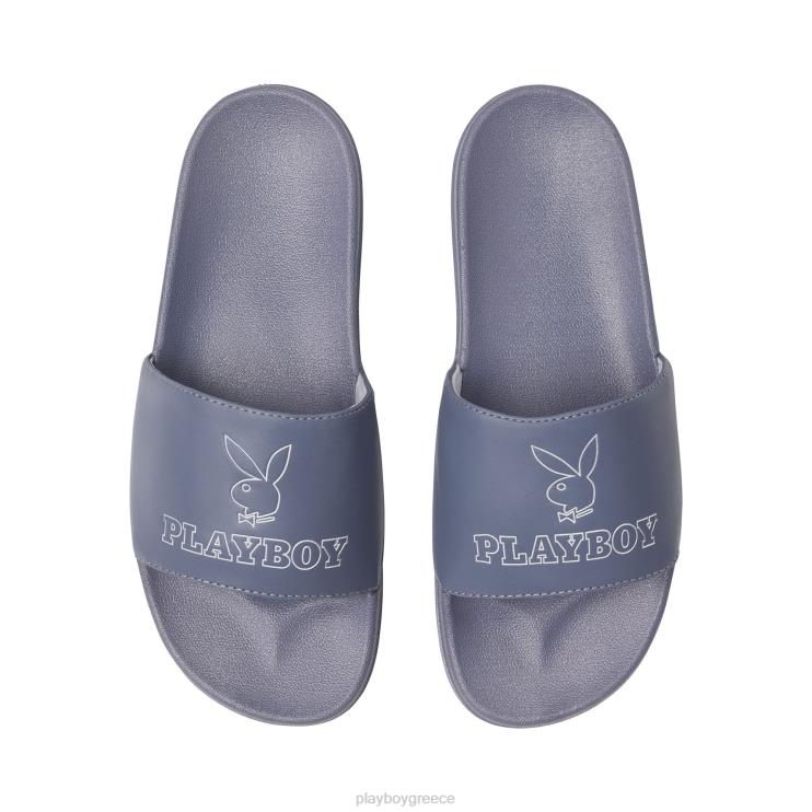 λαγουδάκι slide σανδάλια γυναίκες Playboy μωβ FVX681614 είδη υπόδησης