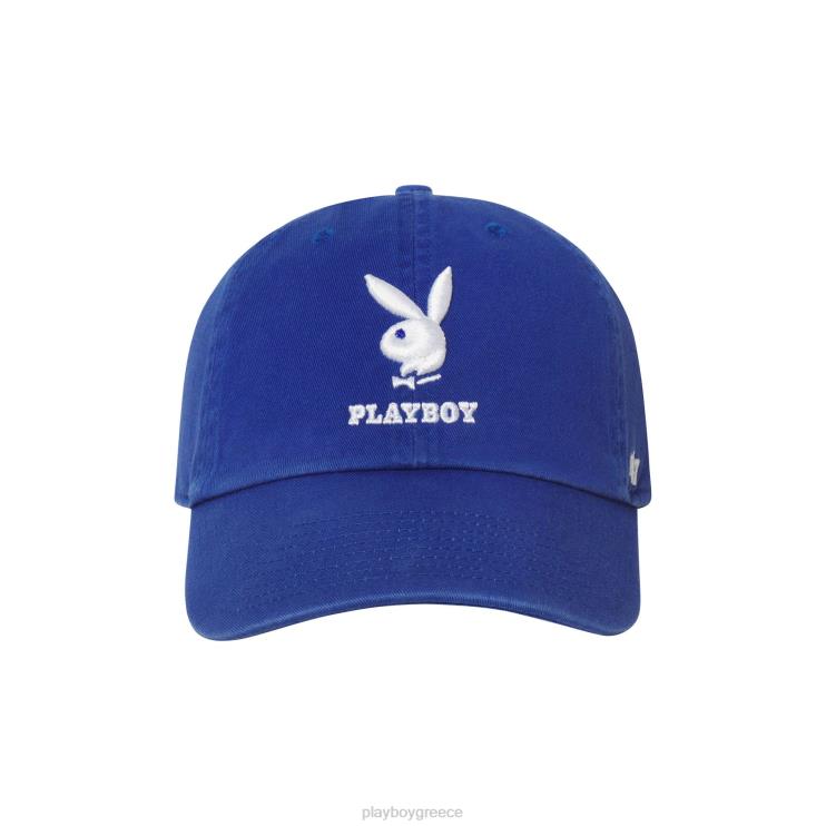 Ρυθμιζόμενο μπαμπά καπέλο 47 μάρκας άνδρες Playboy μπλε ρουά FVX68792 αξεσουάρ