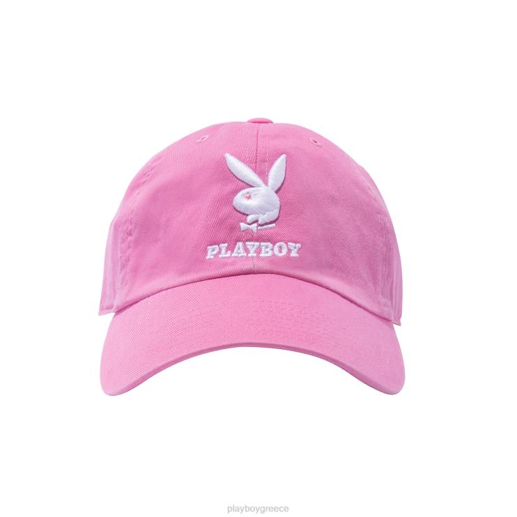 Ρυθμιζόμενο μπαμπά καπέλο 47 μάρκας άνδρες Playboy ροζ FVX68793 αξεσουάρ