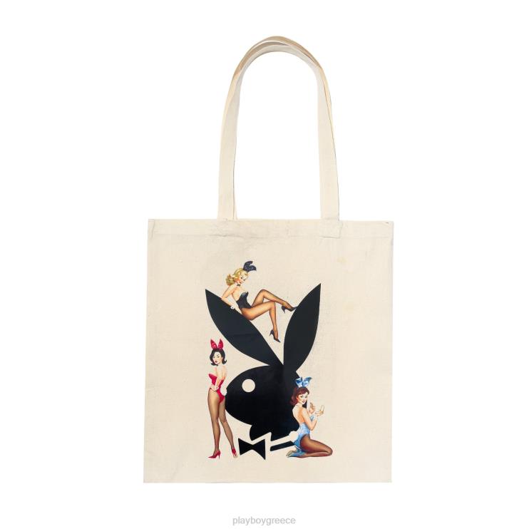 vintage κουνελάκια καμβά tote άνδρες Playboy πρωτότυπο FVX68865 αξεσουάρ