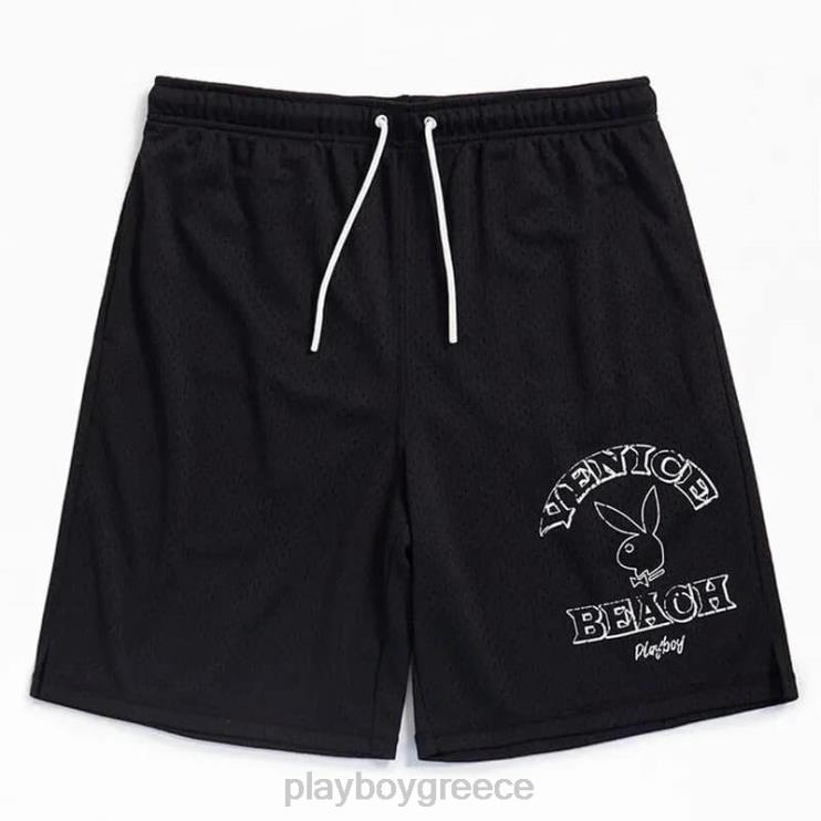 pb venice beach mesh κοντά 17" άνδρες Playboy μαύρος FVX68580 είδη ένδυσης