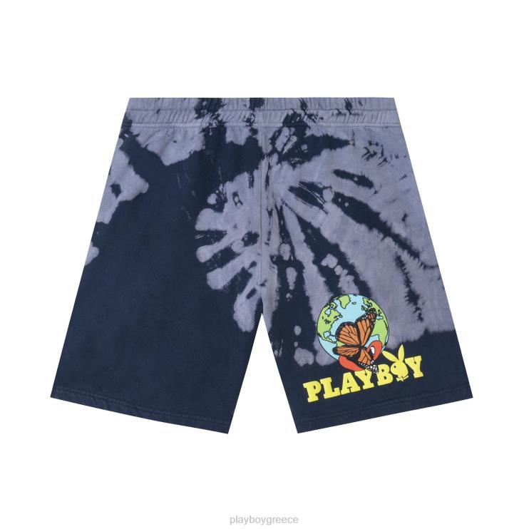 tie-dye au natural sweat σορτς άνδρες Playboy πρωτότυπο FVX68609 είδη ένδυσης