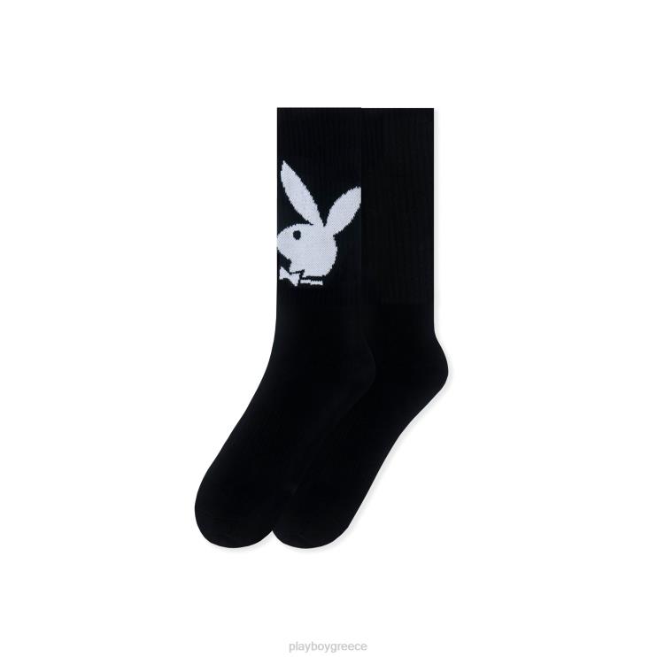 κάλτσες πληρώματος λαγουδάκι άνδρες Playboy μαύρος FVX68679 είδη ένδυσης