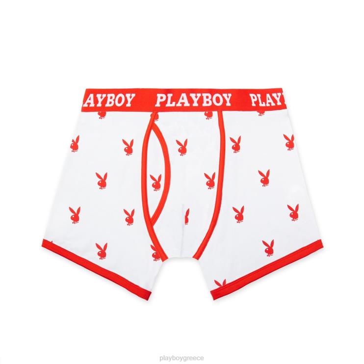 σλιπ μπόξερ κουνέλι κεφάλι άνδρες Playboy το κόκκινο FVX68703 είδη ένδυσης