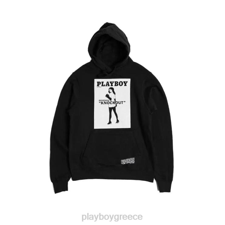 νοκ-άουτ κουκούλα άνδρες Playboy μαύρος FVX68348 είδη ένδυσης