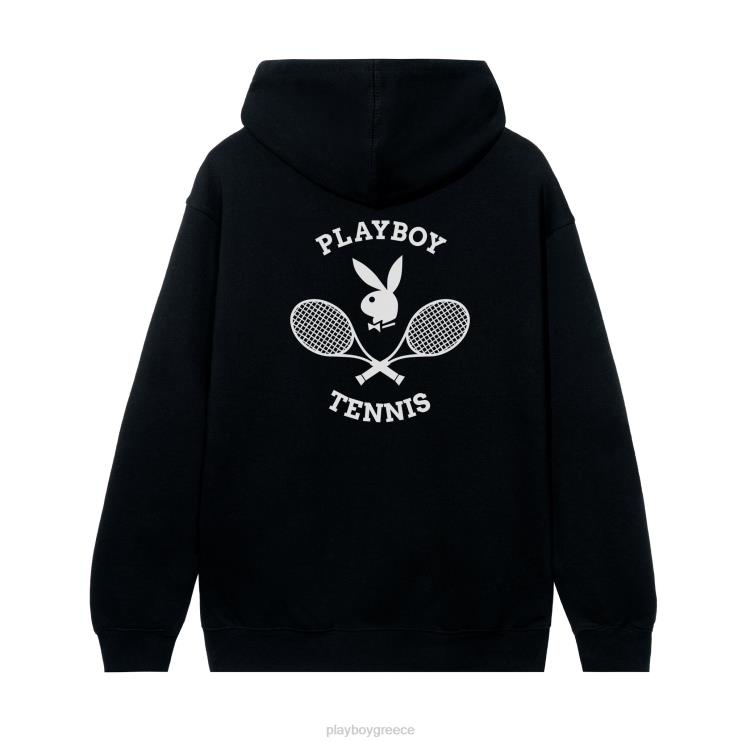 κουκούλα κλαμπ τένις άνδρες Playboy μαύρος FVX68426 είδη ένδυσης