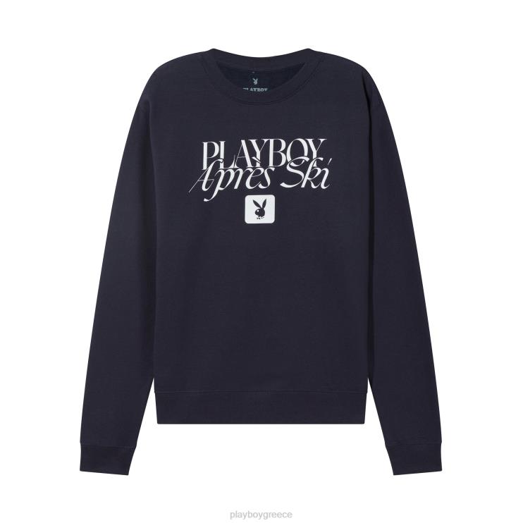 apres ski crewneck άνδρες Playboy ΠΟΛΕΜΙΚΟ ΝΑΥΤΙΚΟ FVX68370 είδη ένδυσης