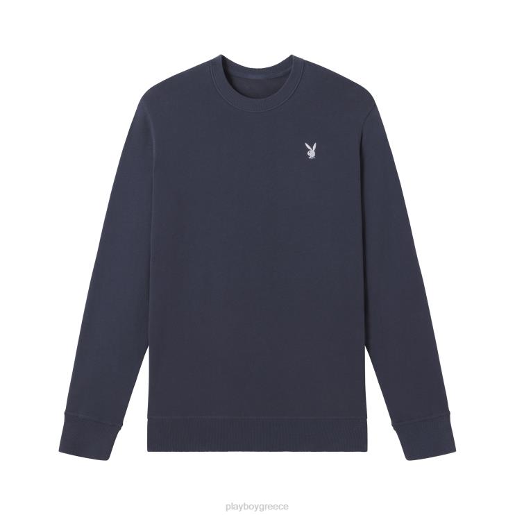 λαγουδάκι βασικά crewneck άνδρες Playboy ναυτικό μπλε FVX68515 είδη ένδυσης