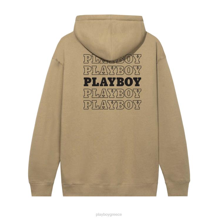 επαναλαμβανόμενο κουκούλα τύπου masthead άνδρες Playboy βυρσοδέψω FVX68416 είδη ένδυσης