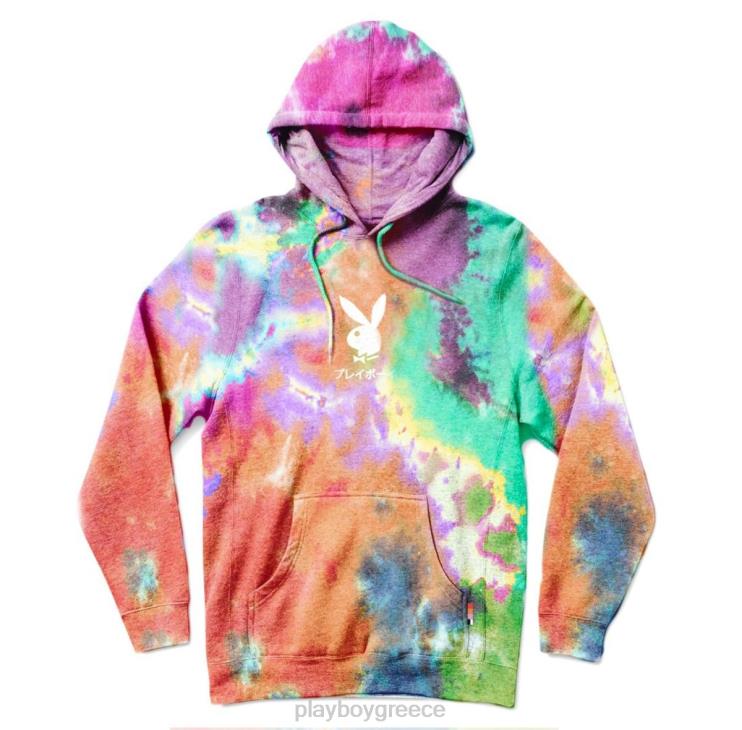 tokyo club hoodie tie-dye άνδρες Playboy εναέρια σπείρα FVX68357 είδη ένδυσης