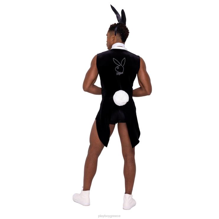 κουνελάκι σμόκιν - σετ 8 τμχ άνδρες Playboy μαύρο άσπρο FVX68672 είδη ένδυσης