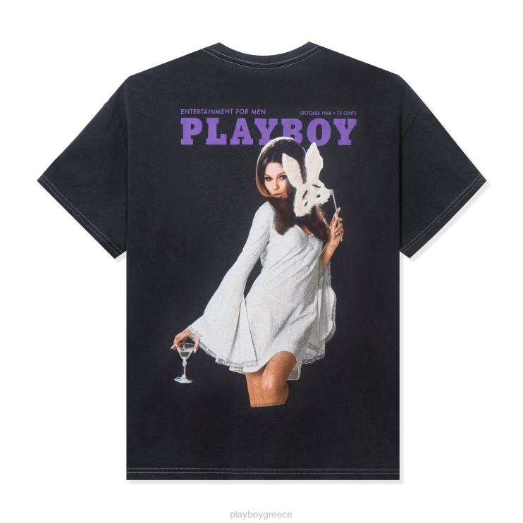 μπλουζάκι με εξώφυλλο Οκτωβρίου 1968 άνδρες Playboy πρωτότυπο FVX68166 είδη ένδυσης