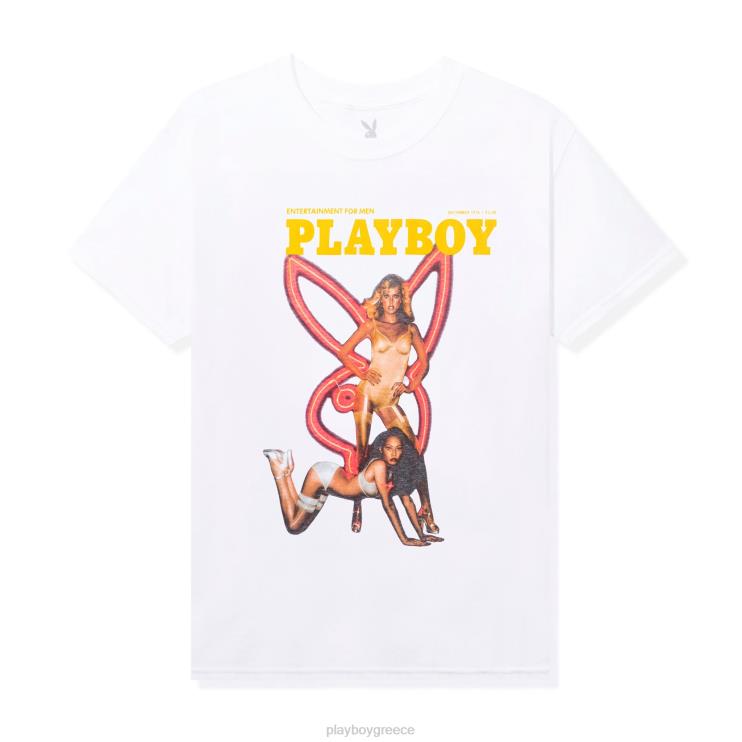 Μπλουζάκι με εξώφυλλο Δεκεμβρίου 1976 άνδρες Playboy πρωτότυπο FVX68162 είδη ένδυσης
