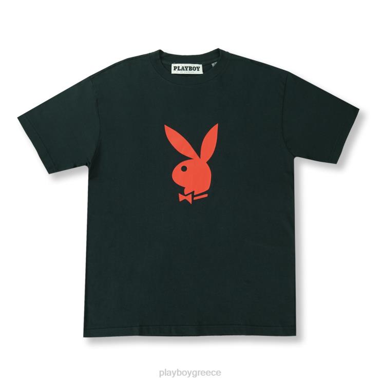 μπλουζάκι pacsun x λαγουδάκι άνδρες Playboy μαύρος FVX68253 είδη ένδυσης
